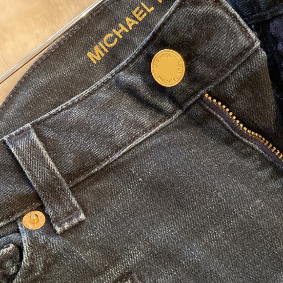 Michael Kors jeans, size 2 (stretchy) dark bleu, gold - Picture 7 of 7